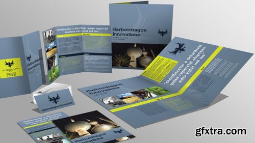 How do you make a professional brochure through Photoshop ?