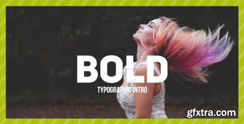 VideoHive Bold Typo -Typographic Intro 19559462