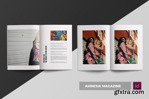 Amnesia Magazine Template