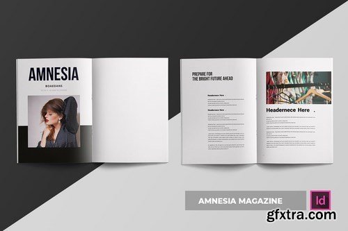 Amnesia Magazine Template