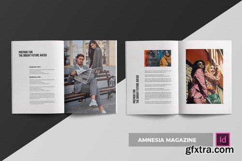 Amnesia Magazine Template