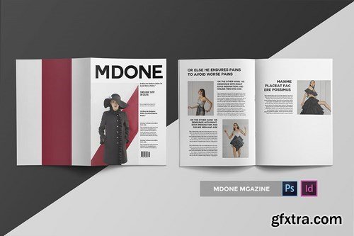 Mdone Magazine Template