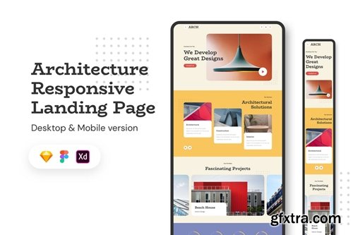 Architecture Responsive Landing Page