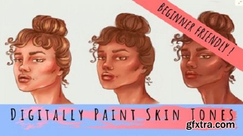 Digitally Painting Skin Tones (for beginners)