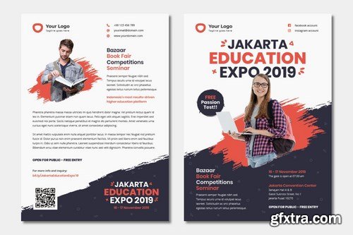 Bifold Brochure Template - Education Flyer