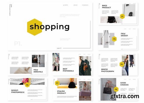 Shopping Powerpoint Template