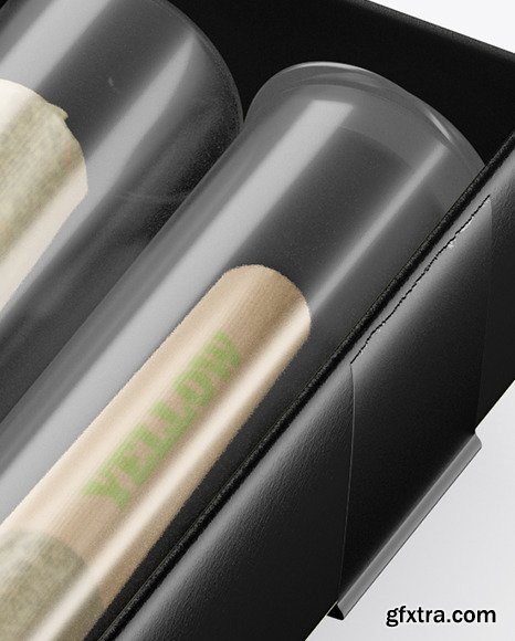 Box w/ Tubes w/ Weed Joints Mockup 50876