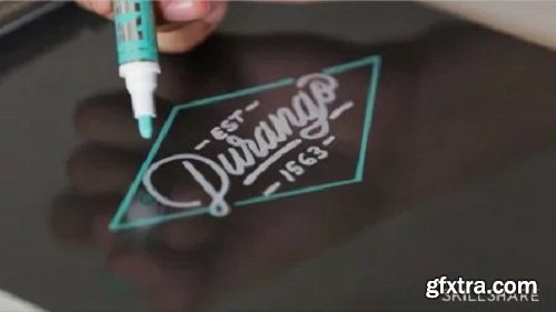 Lettering a Monoline Wordmark: Creating Graffiti-Inspired Uniform Lines