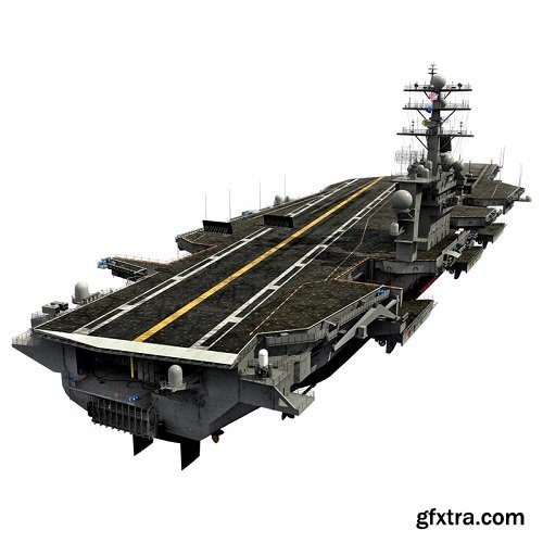 USS John C Stennis CVN-74 3d Model