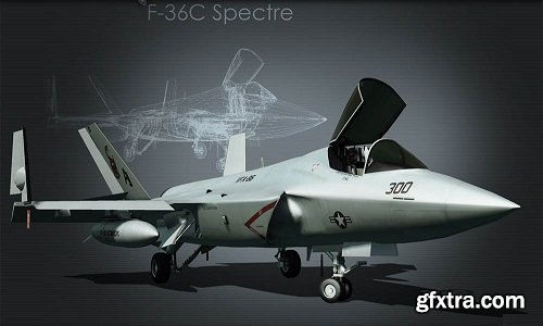 F-36C Spectre 3D Model