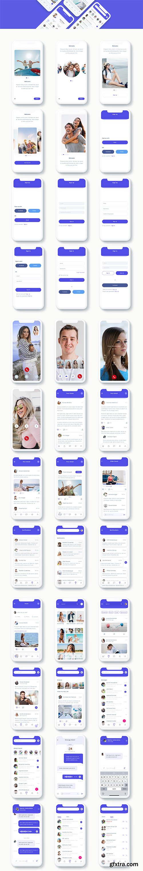 Susen - Social Network App UI Kit