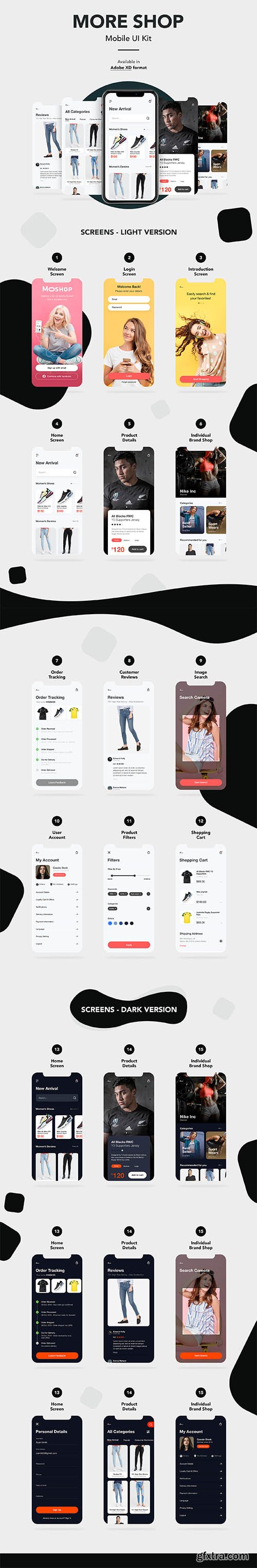 More Shop - UI Kit