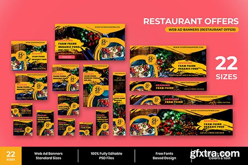 Restaurant Offer Web Ad Banner