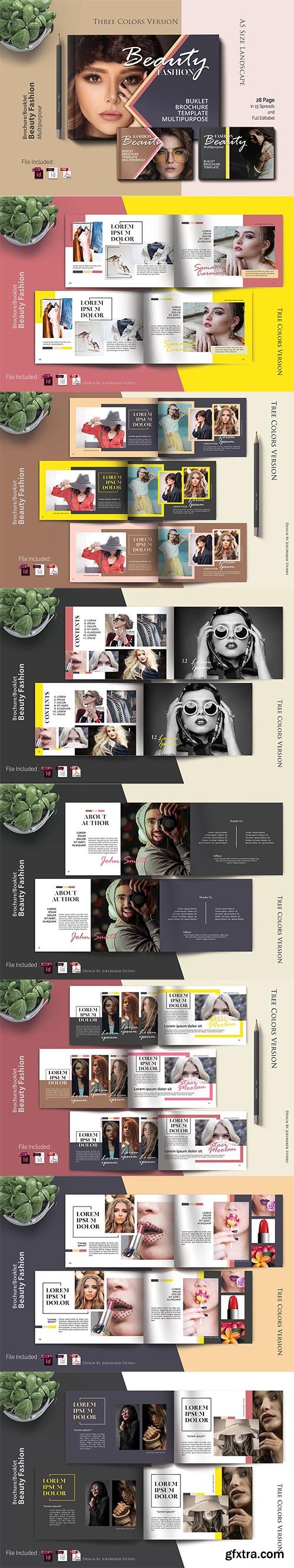 A5 Beauty - Booklet Brochure Template