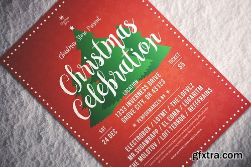 Christmas Celebration Flyer