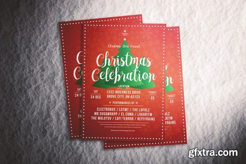 Christmas Celebration Flyer