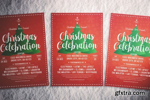 Christmas Celebration Flyer