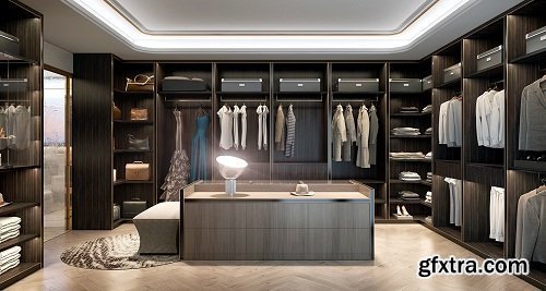 Luxury Walk-In-Closet