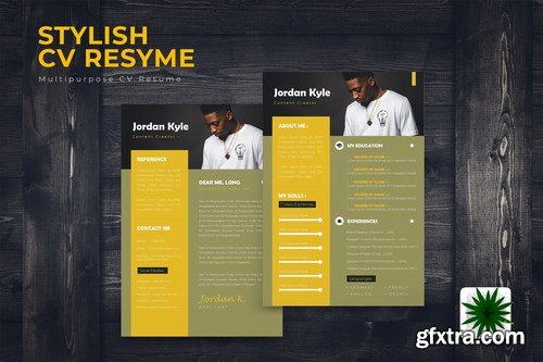 Stylish CV Resume Template