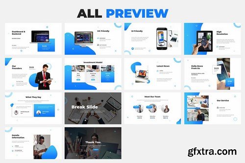 Mobile App Powerpoint Google Slides and Keynote Templates