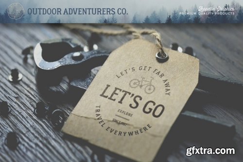 MightyDeals 150 Customizable Outdoor Adventurers Logos