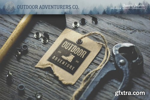 MightyDeals 150 Customizable Outdoor Adventurers Logos