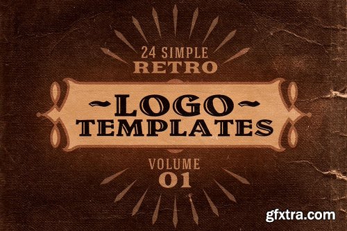 MightyDeals BUNDLE of 500+ Retro/Vintage Design Elements