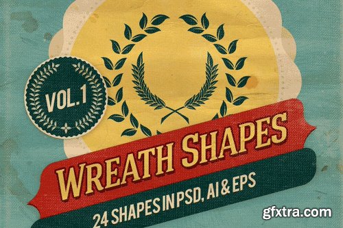 MightyDeals BUNDLE of 500+ Retro/Vintage Design Elements