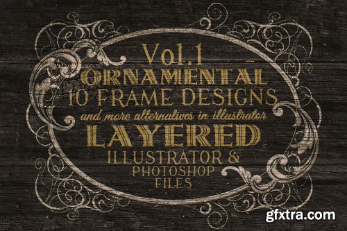 MightyDeals BUNDLE of 500+ Retro/Vintage Design Elements