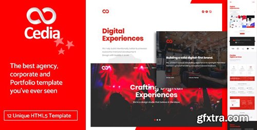 ThemeForest - Cedia v1.0 - Creative Agency, Corporate and Portfolio Multi-purpose Template - 23190867