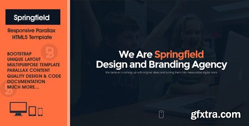 ThemeForest - Springfield v2.1.2 - Responsive HTML5 Parallax Theme - 8975101