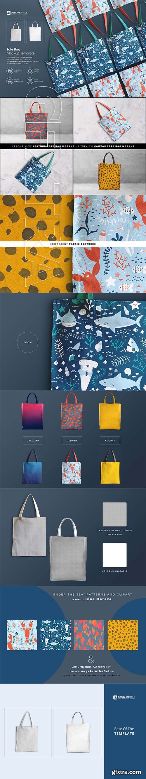 CreativeMarket - Tote Bag Mockup 4144799