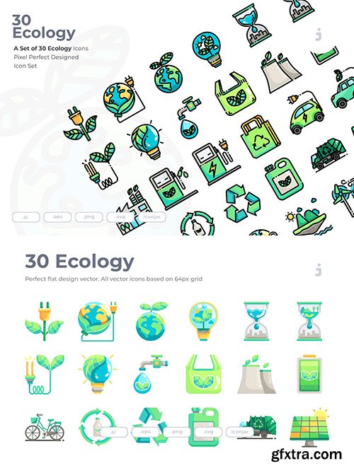 30 Ecology Icons