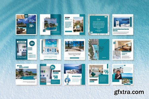 Hotel Resort and Tourism Instagram Feeds