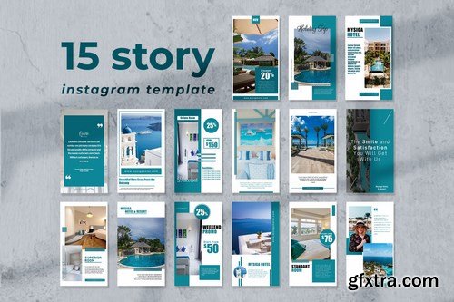 Hotel Resort and Tourism Instagram Stories