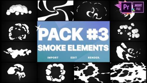 Videohive - Smoke Elements Pack 03 | Premiere Pro MoGRT