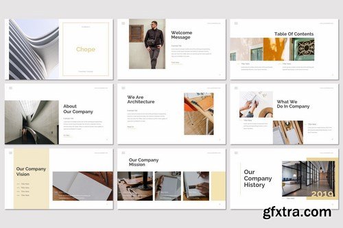 Chope - Architecture Powerpoint Google Slides and Keynote Templates