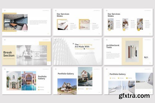 Chope - Architecture Powerpoint Google Slides and Keynote Templates