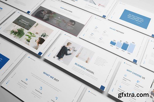 Pitch Deck Bussines Powerpoint Google Slides and Keynote Templates