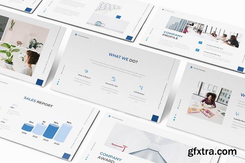 Pitch Deck Bussines Powerpoint Google Slides and Keynote Templates