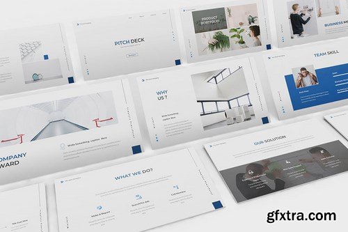 Pitch Deck Bussines Powerpoint Google Slides and Keynote Templates