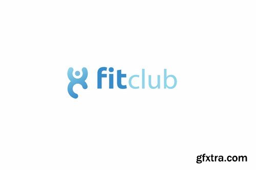 Fit Club Logo Template