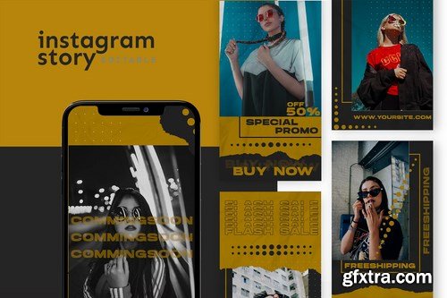 Instagram Story Templates Bundle