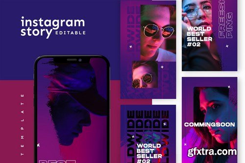 Instagram Story Templates Bundle