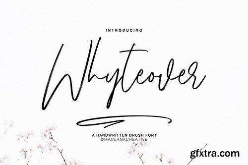 CM - Whyteover Typeface 4269656