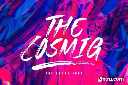 The Cosmig - Brush Font