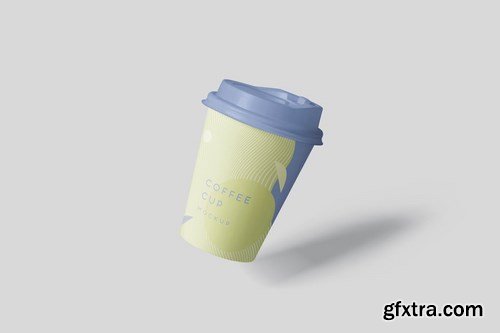 Coffee Cup Mockup Set - Small Size - Disposable