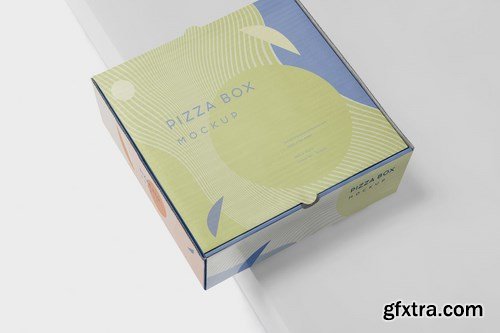 Pizza Box Mockup Set - Triple Pack