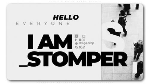 Videohive - Black And White Stomp Opener