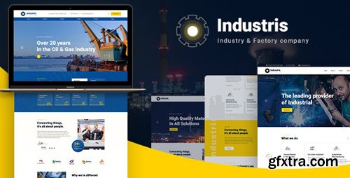 ThemeForest - Industris v1.0.2 - Factory & Business WordPress Theme - 24875128